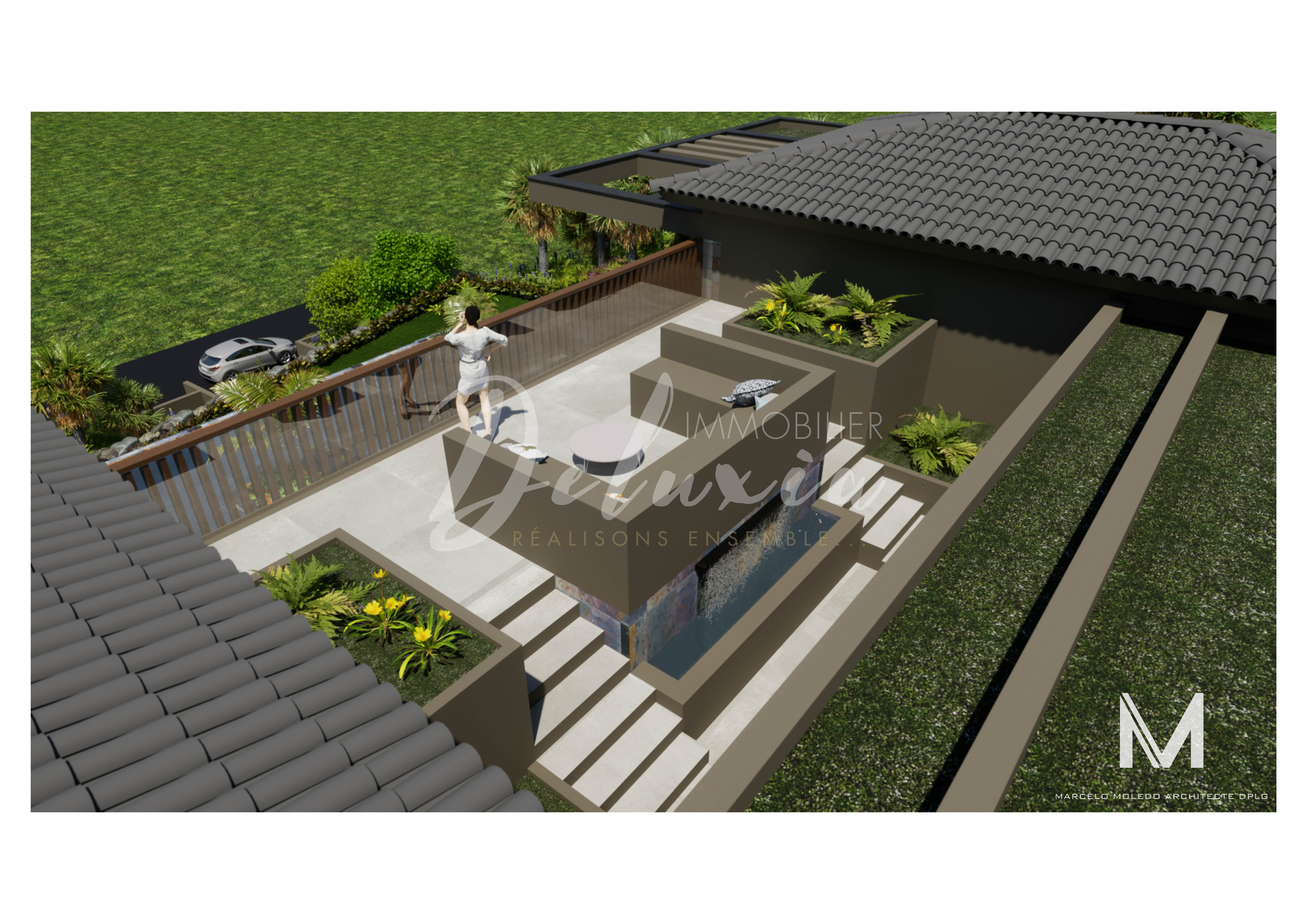 Achat villa contemporaine avec piscine à Sainte-Maxime