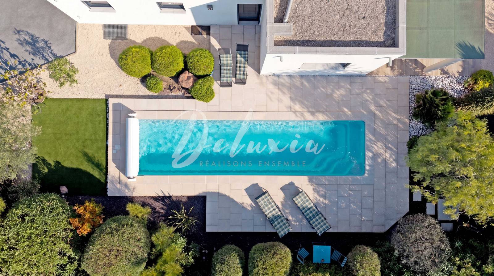 Villa contemporaine avec piscine au coeur d’un domaine recherché, Saint-Raphaël - Valescure.