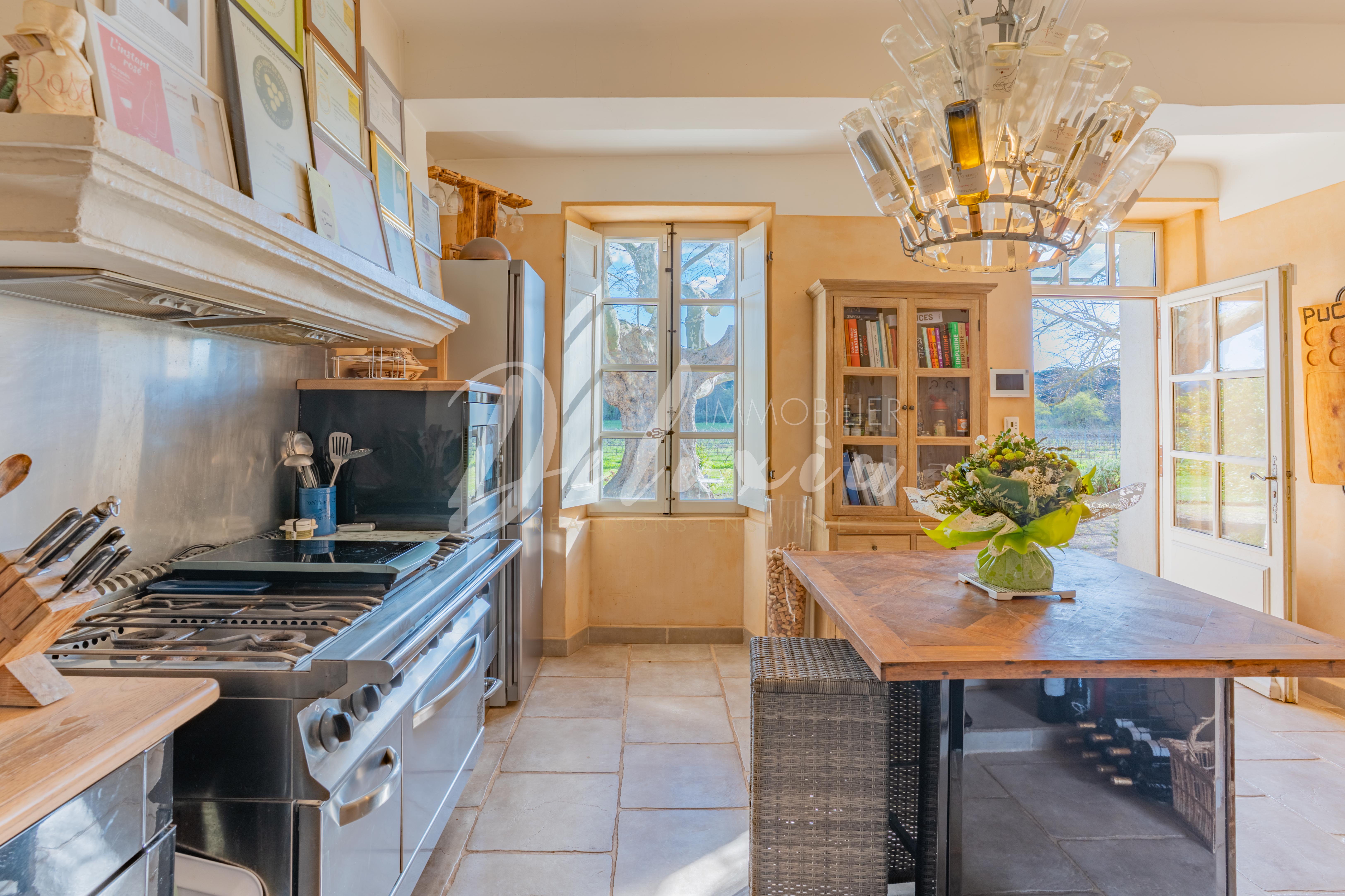 Propriété viticole AOC Côtes de Provence & IGP au coeur d'un écrin naturel, Vidauban.