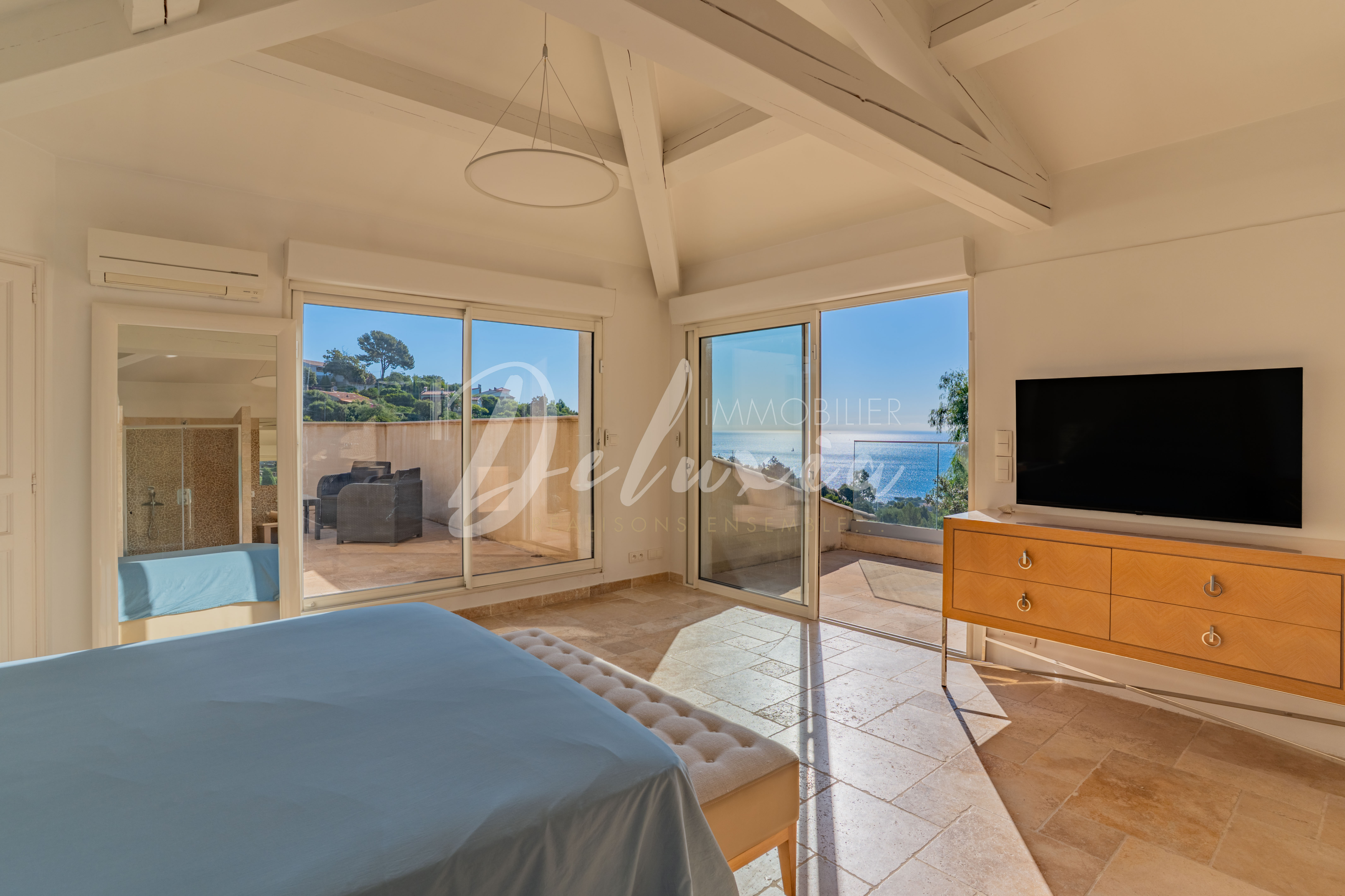 Acheter une maison avec chambre vue mer aux Issambres
