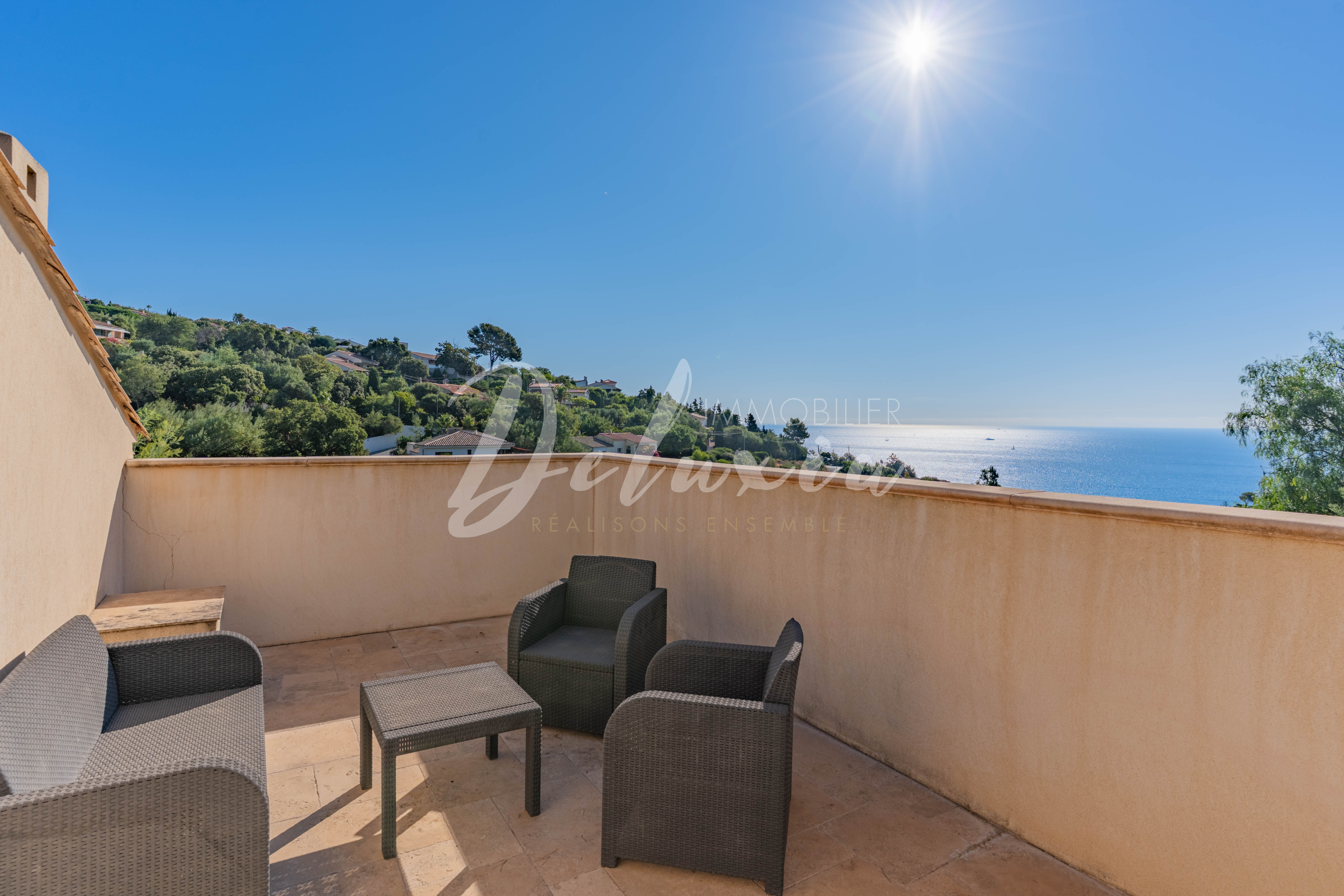 Villa à vendre avec solarium aux Issambres