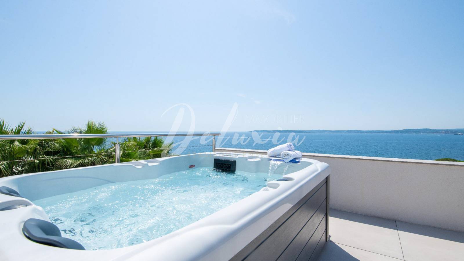 Villa contemporaine avec vue mer panoramique – Sémaphore, Sainte-Maxime