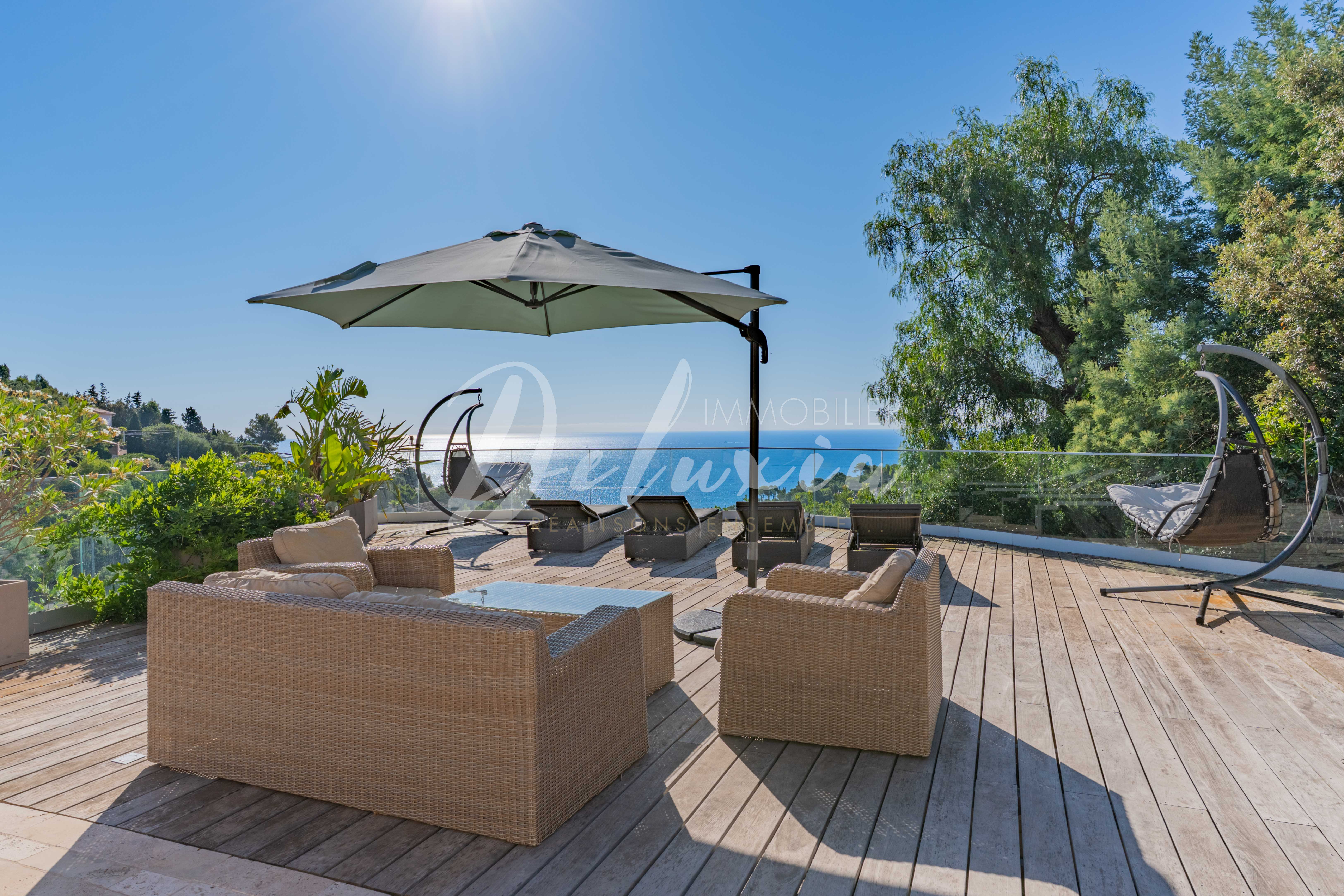 Villa avec vue mer à vendre sur la Côte d'Azur 