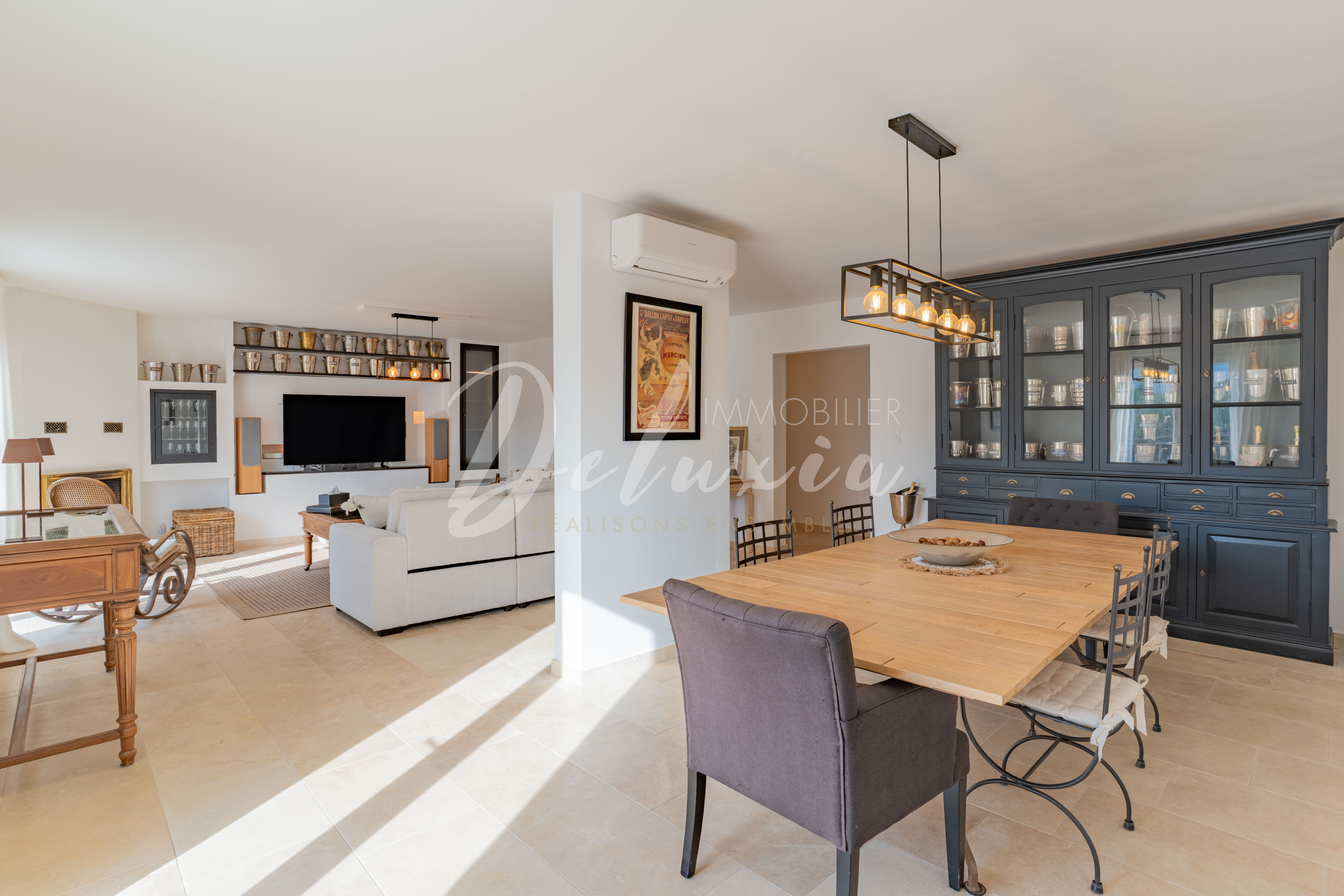 Maison avec grande pièce de vie à vendre au Thoronet 