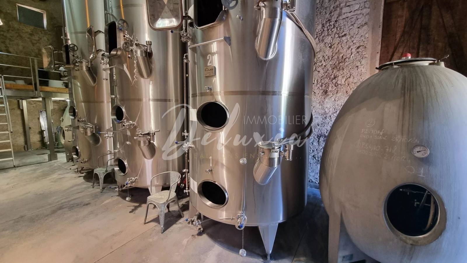 Domaine viticole avec vignes AOP situé à Lorgues.