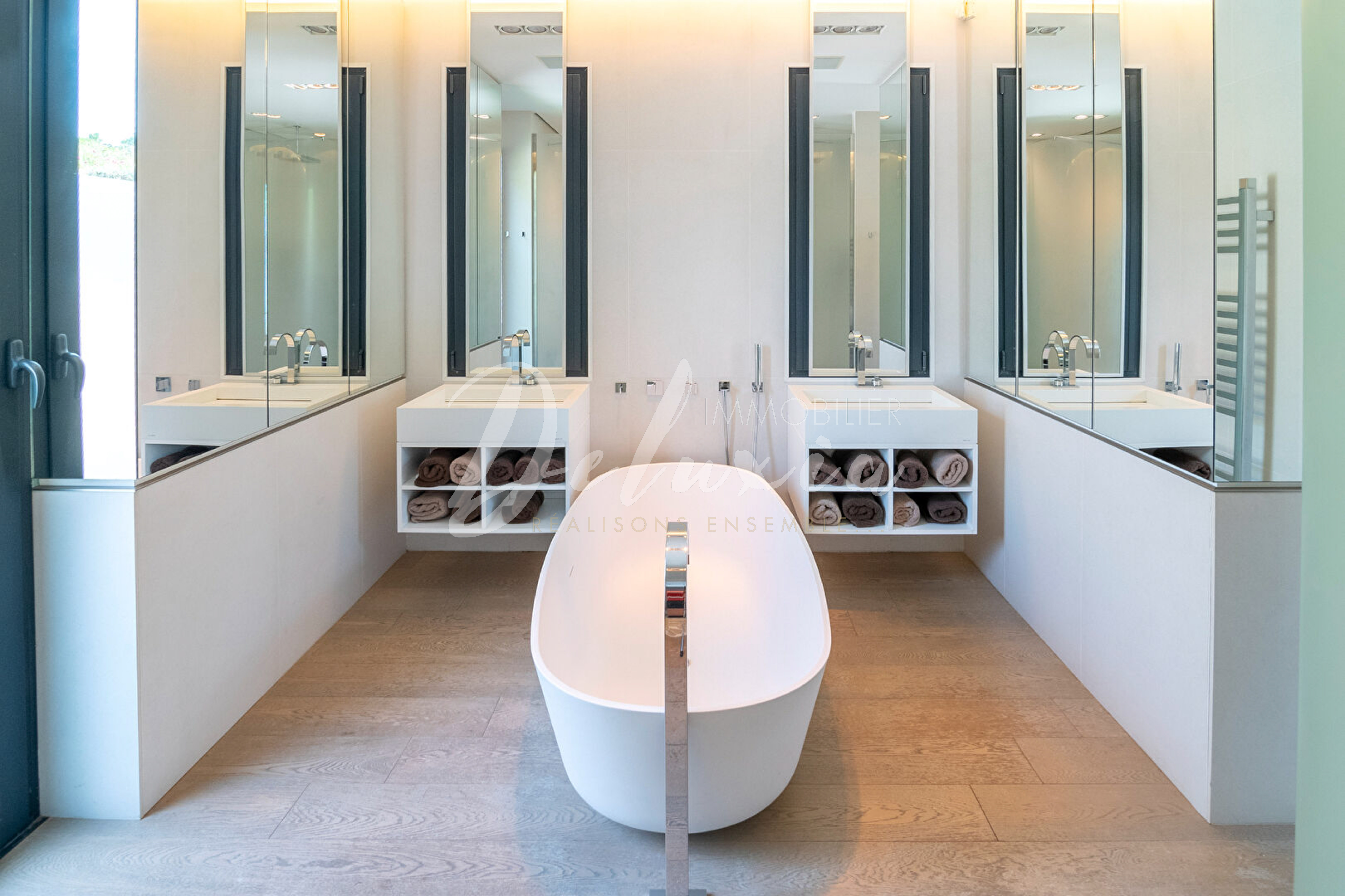 Achat maison avec salles de bains modernes à Ramatuelle 