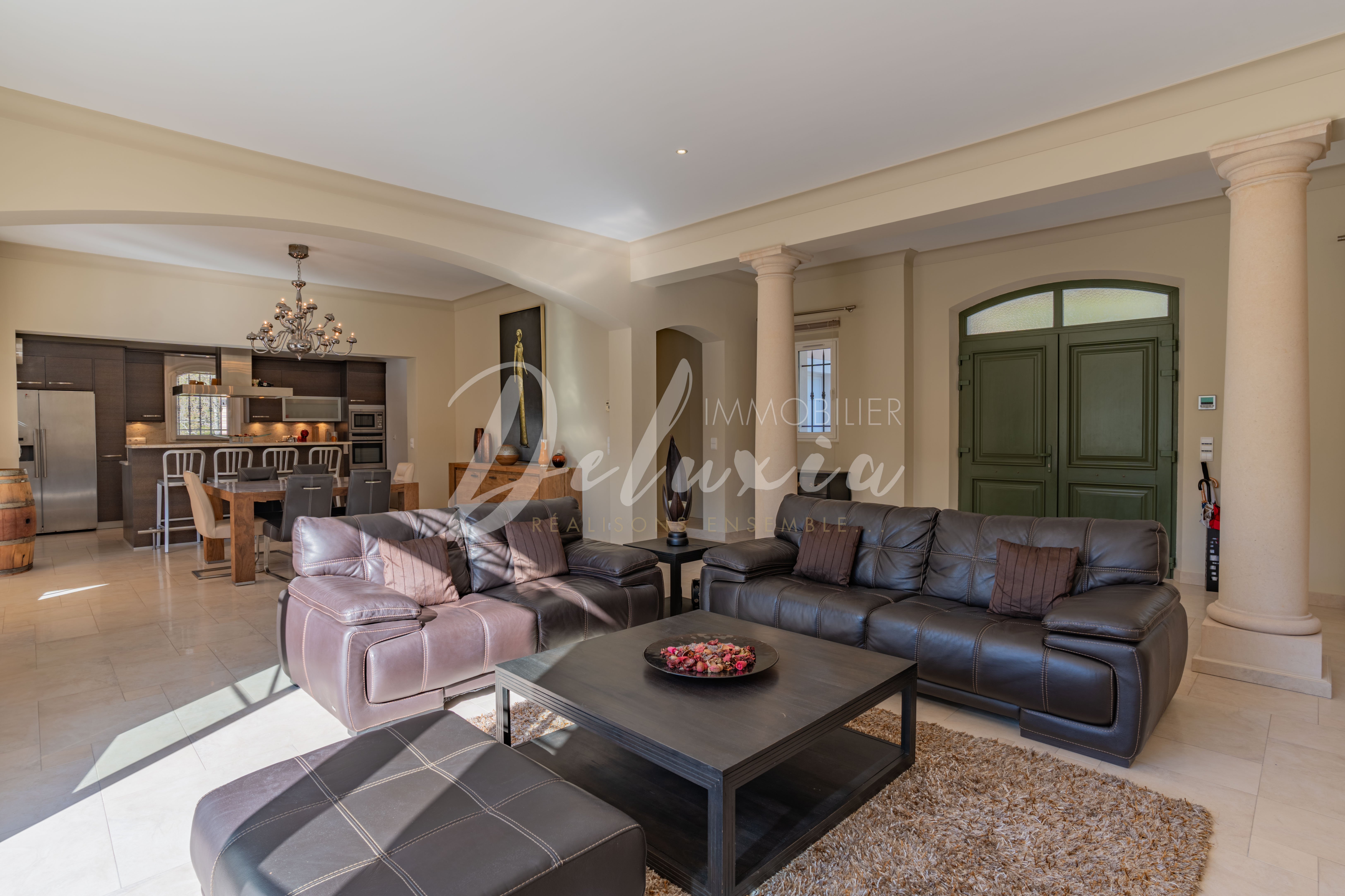 Maison à vendre avec séjour lumineux à Puget-sur-Argens
