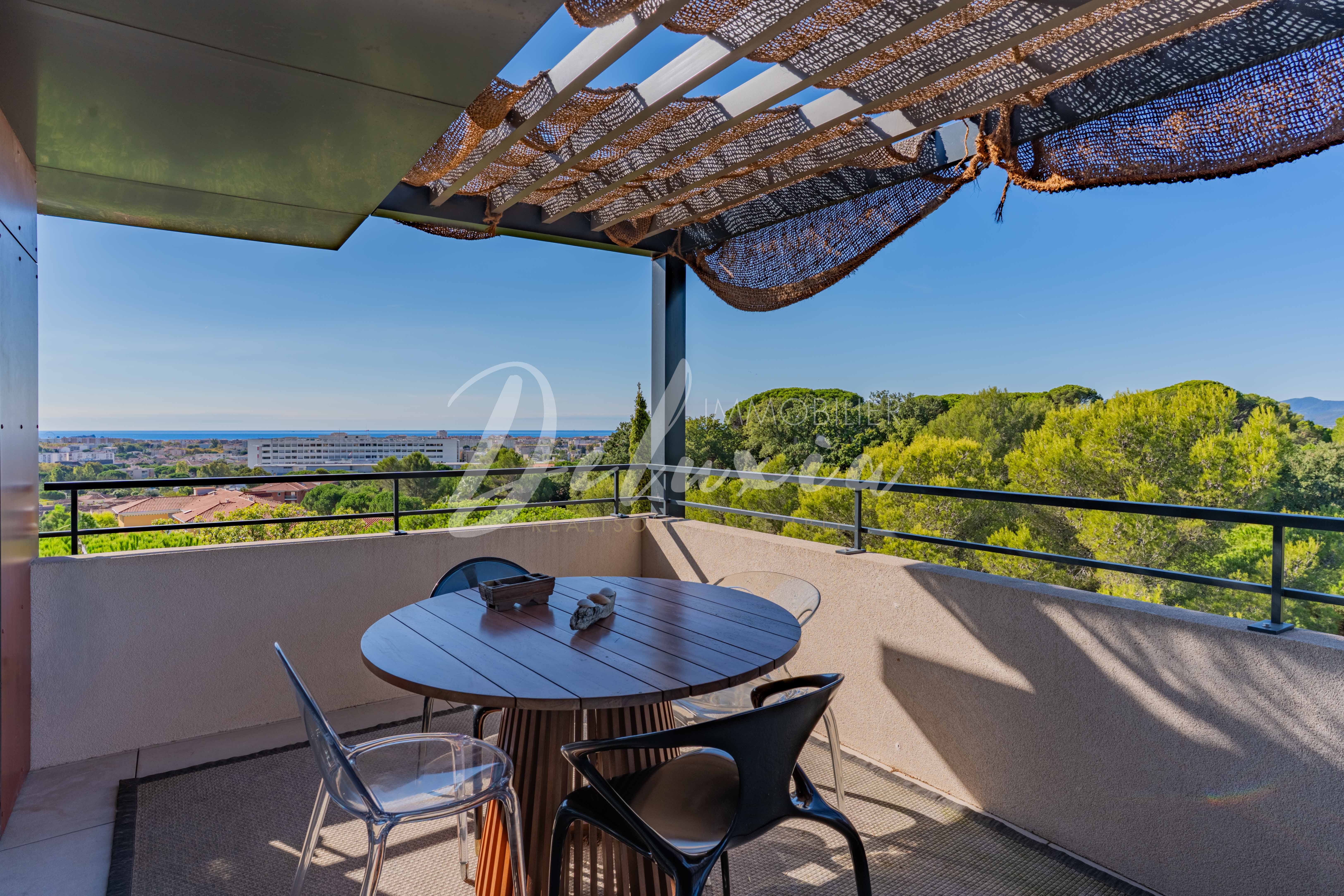 Appartement à vendre sans vis-à-vis à Fréjus. 