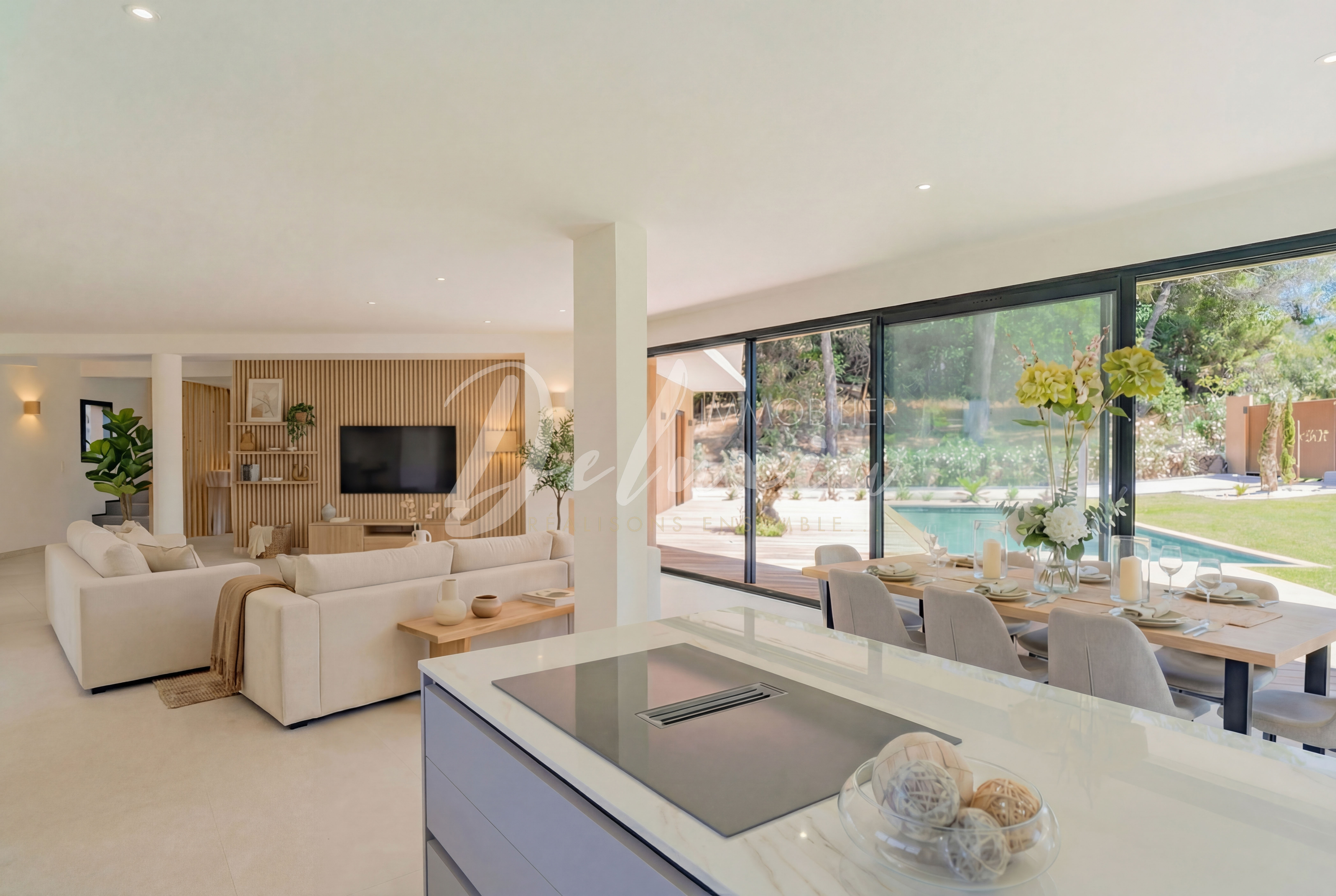 Acheter une villa avec grande pièce de vie à Saint-Raphaël