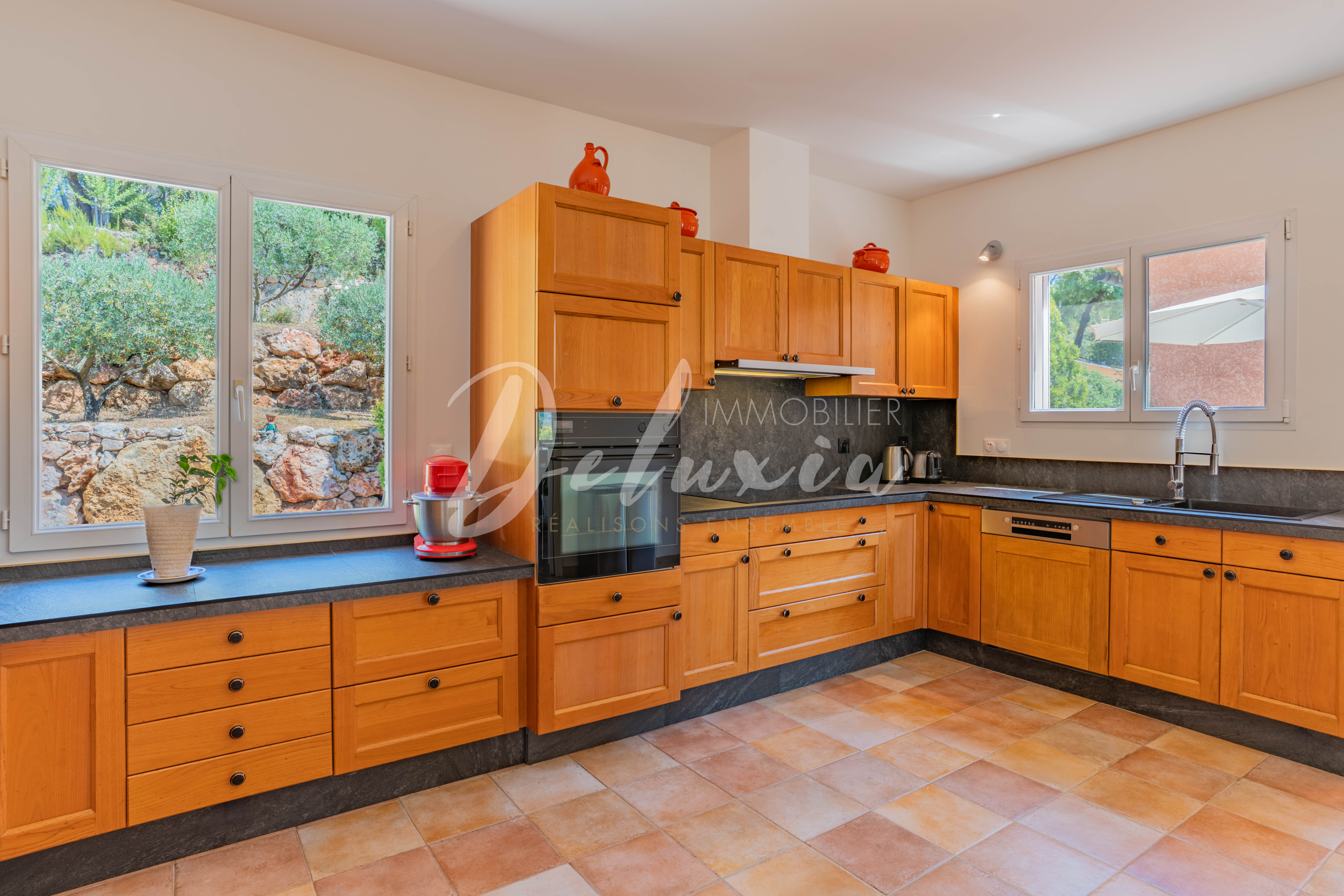 Villa à vendre avec grande cuisine moderne à Draguignan 