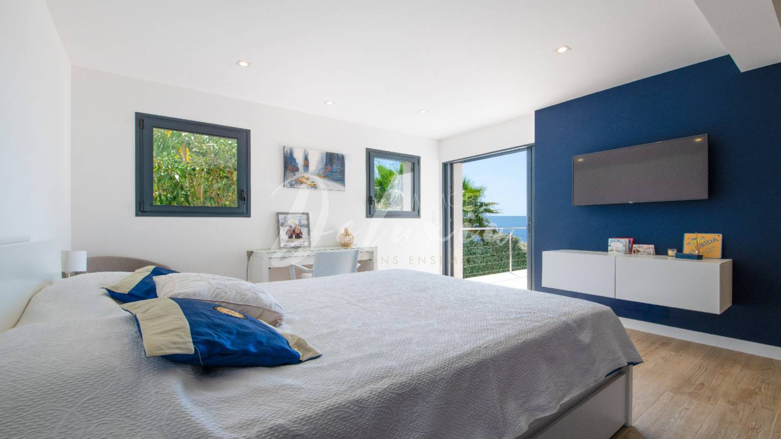 Villa contemporaine avec vue mer panoramique – Sémaphore, Sainte-Maxime