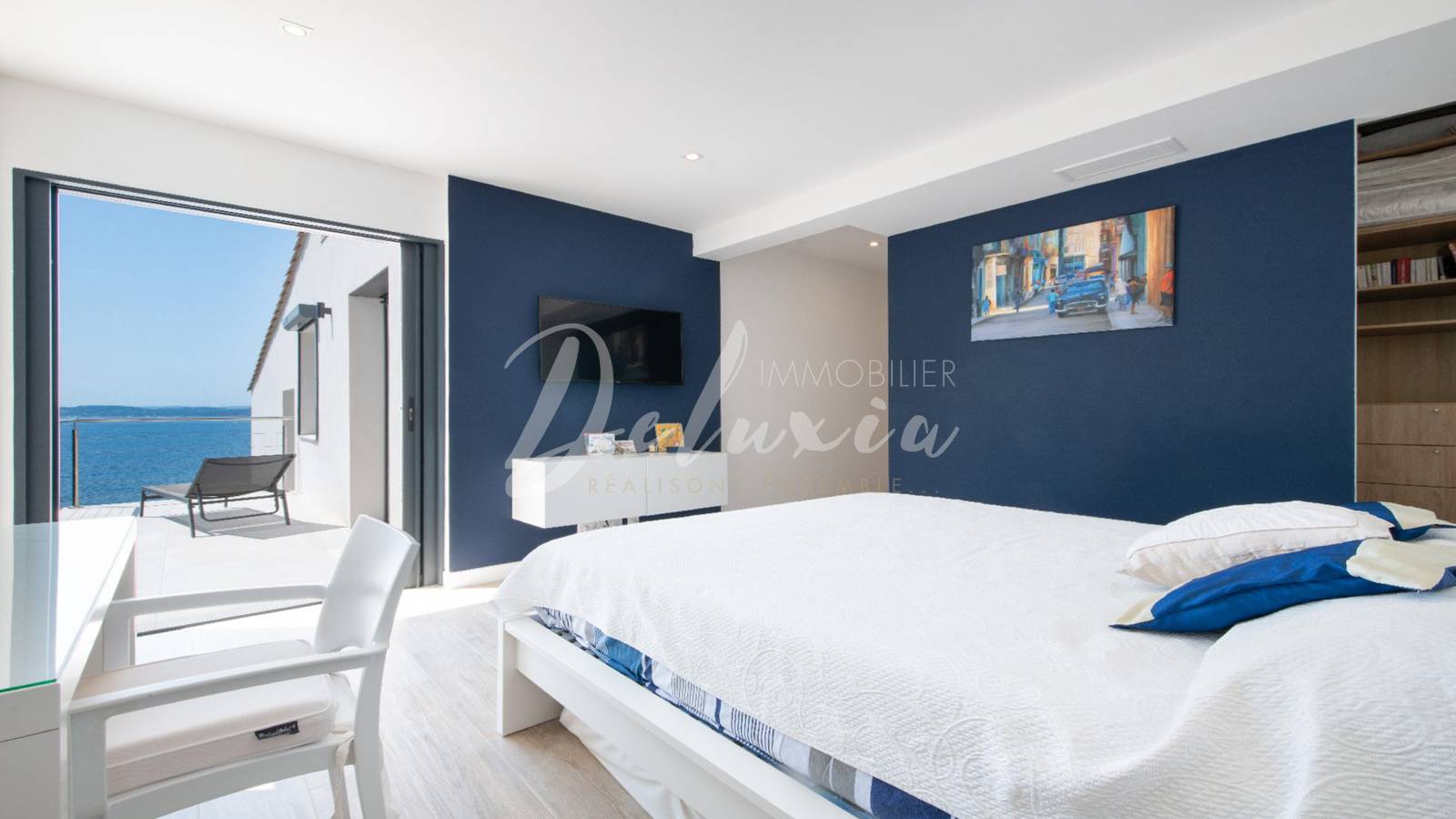 Villa contemporaine avec vue mer panoramique – Sémaphore, Sainte-Maxime