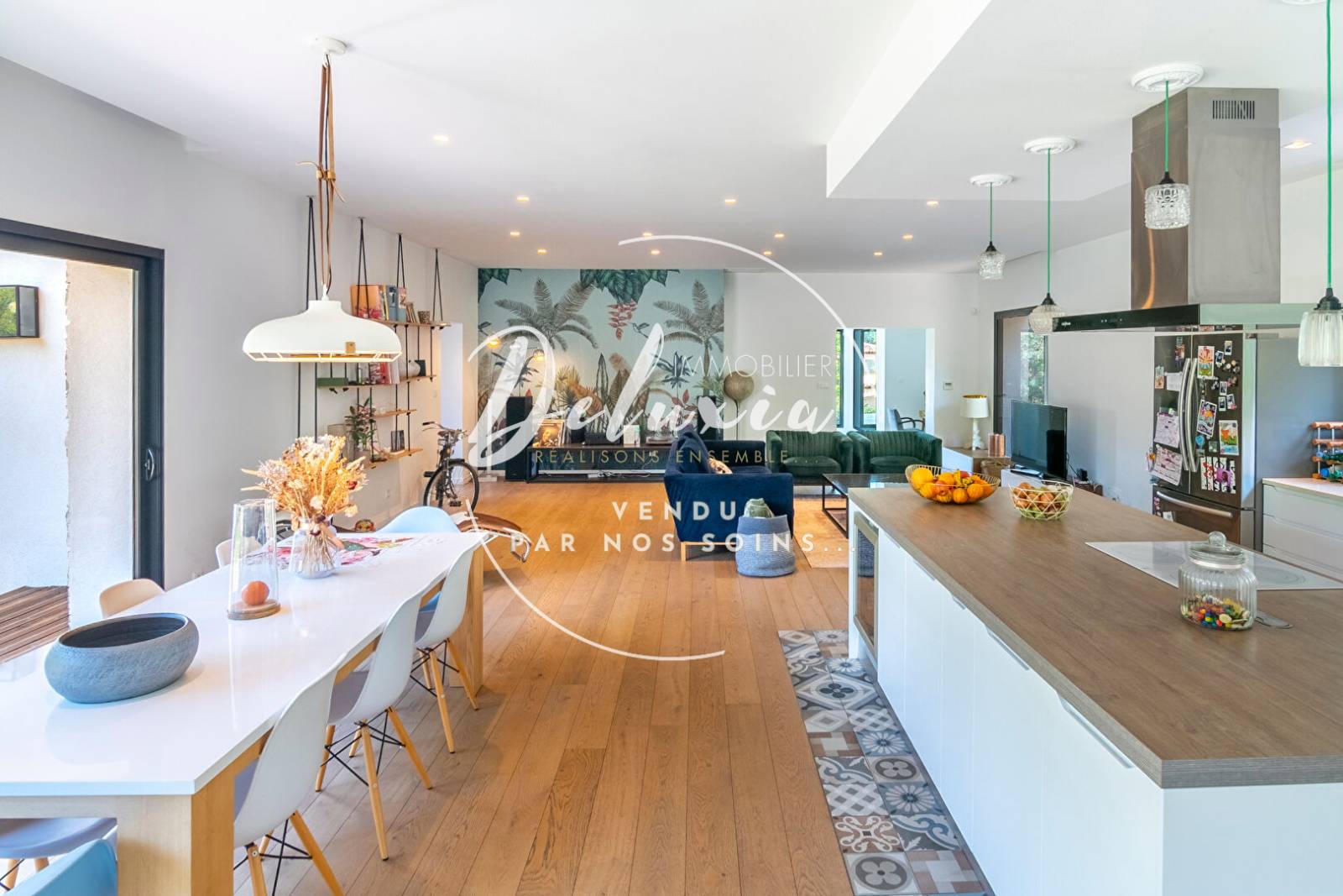 Cuisine sur salon