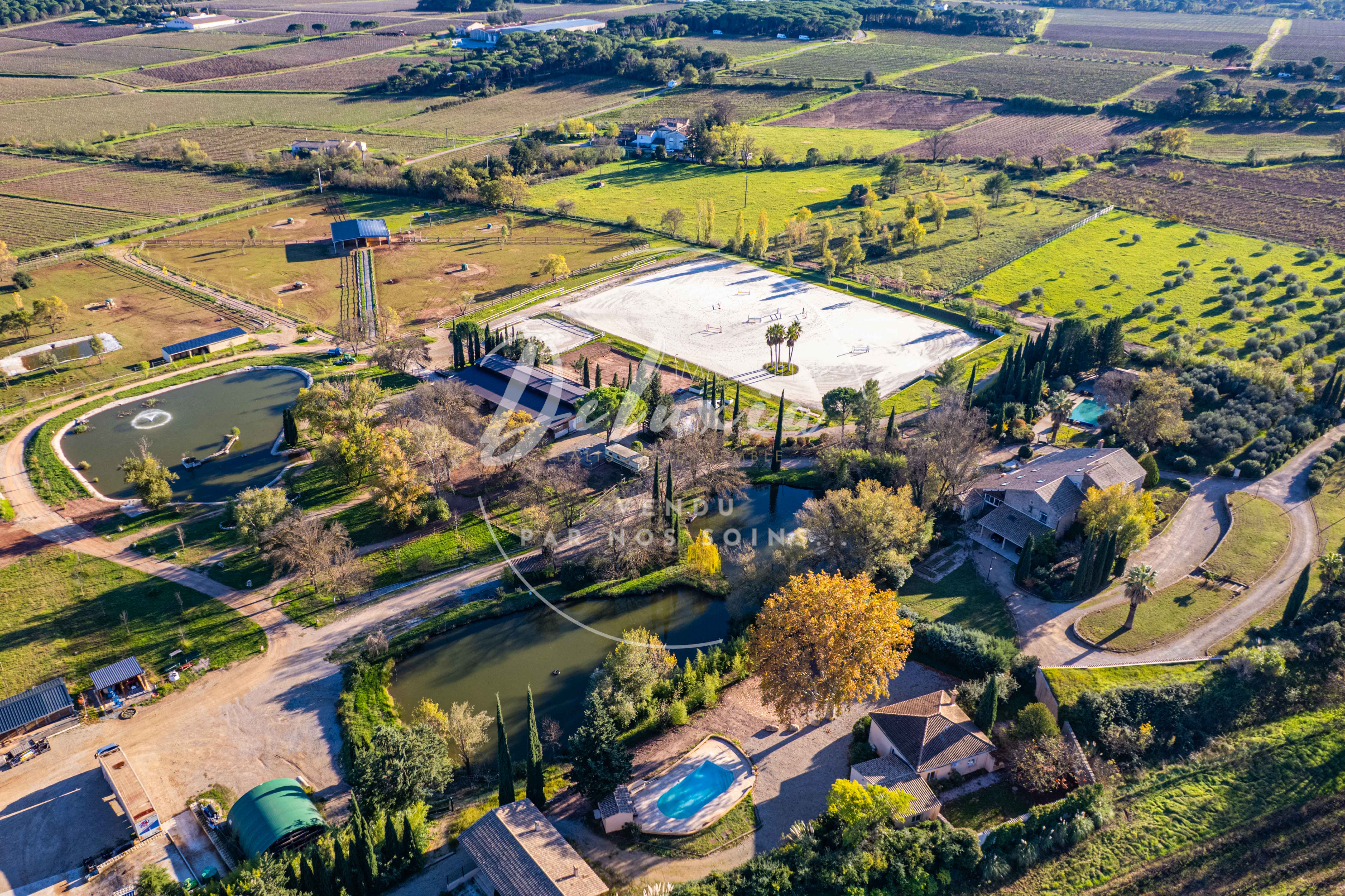 Harmonie équestre : Propriété prestigieuse à Vidauban, Var.