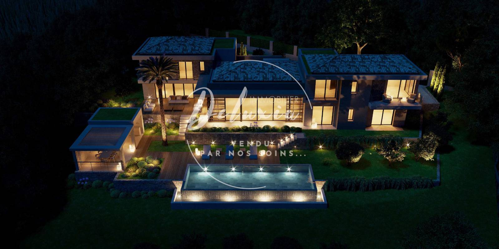 Achat maison avec grande piscine à Sainte-Maxime