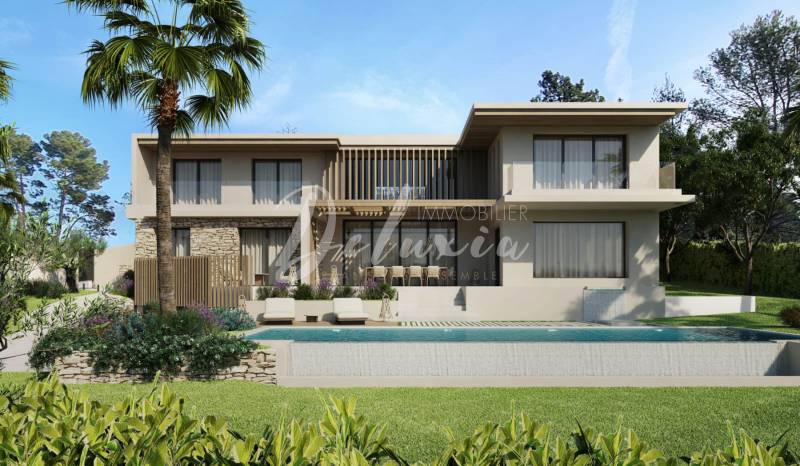 Acheter villa contemporaine avec 5 chambres et piscine à Saint-Raphaël