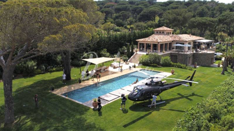 Achat villa avec piscine à Saint-Tropez 